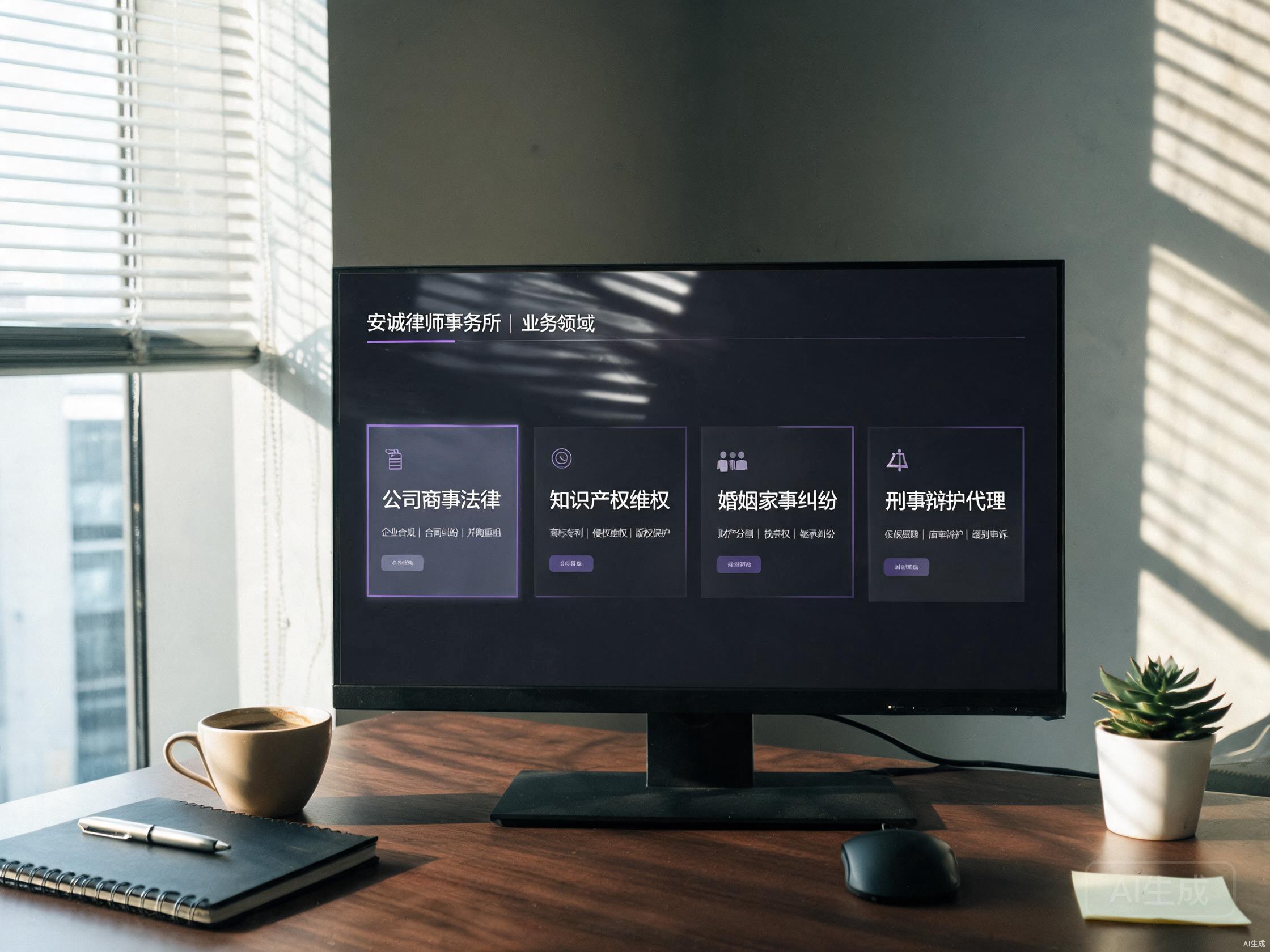 业务领域与专业团队页