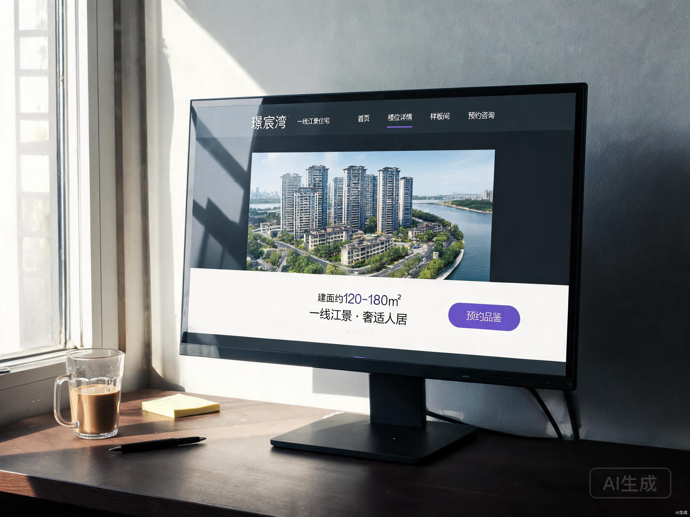 沉浸式楼盘展示页