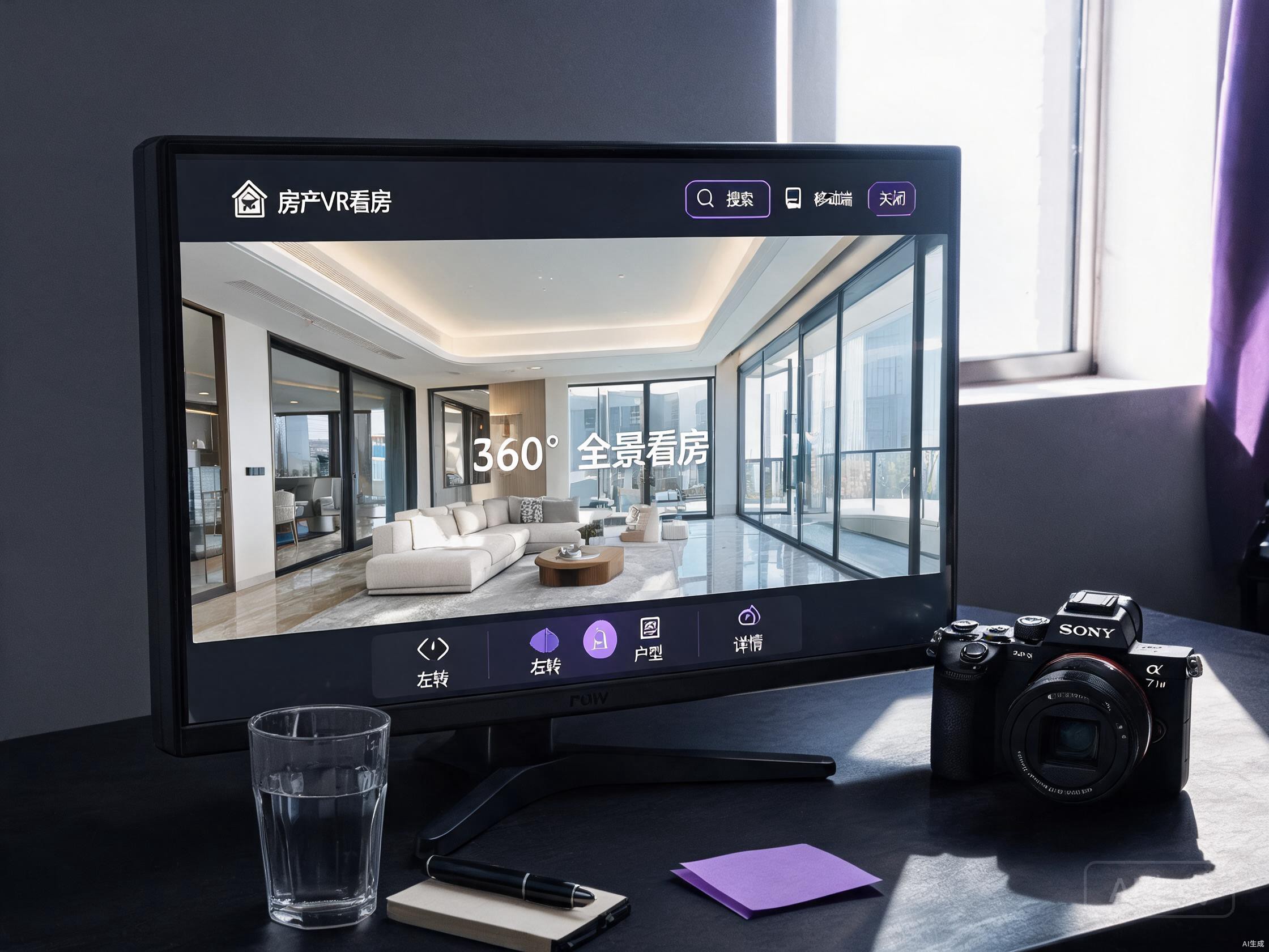 VR 看房与户型漫游页