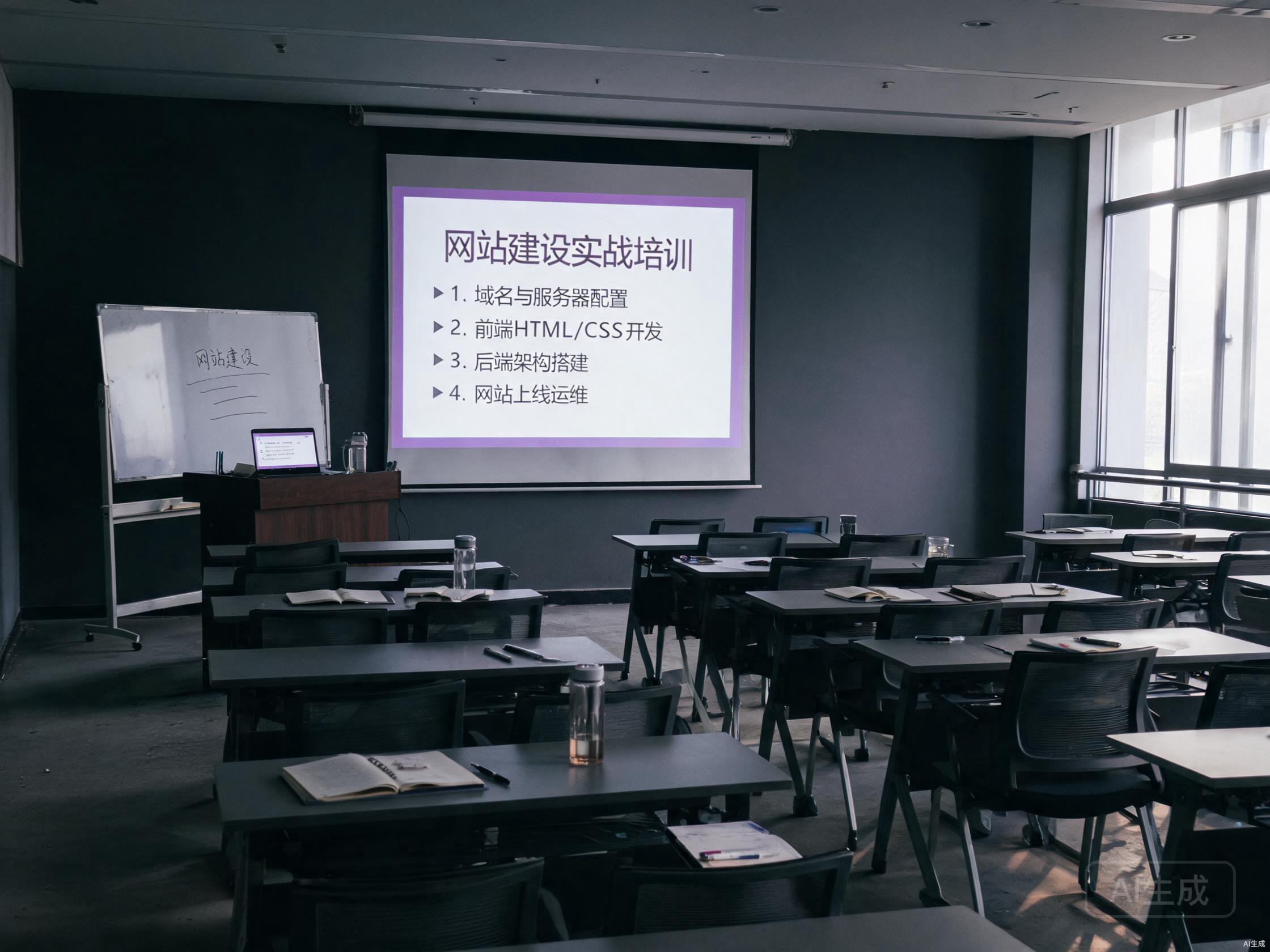 教育培训国风商务官网定制方案