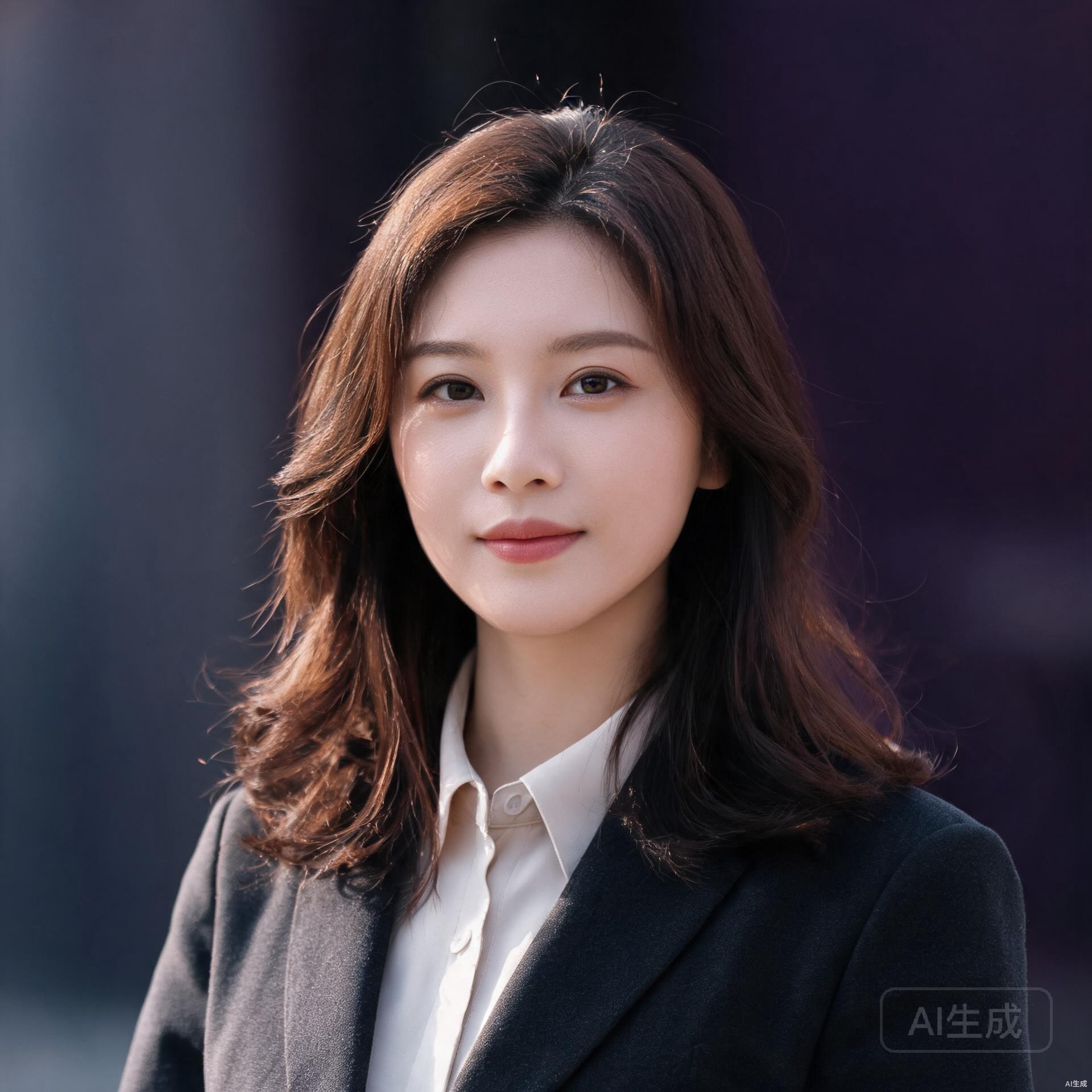 客户经理林叙白肖像